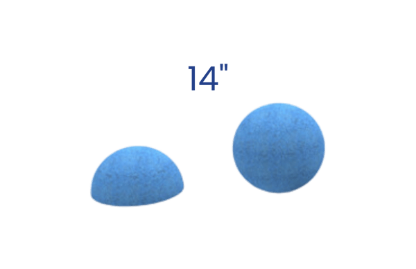 14 Rubber Spheres 1