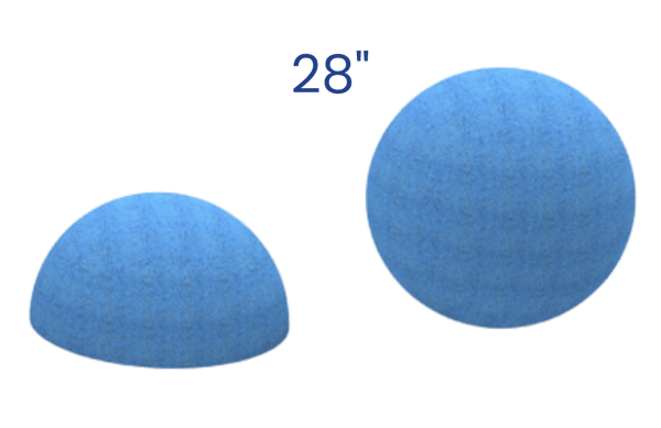 28 Rubber Spheres 1