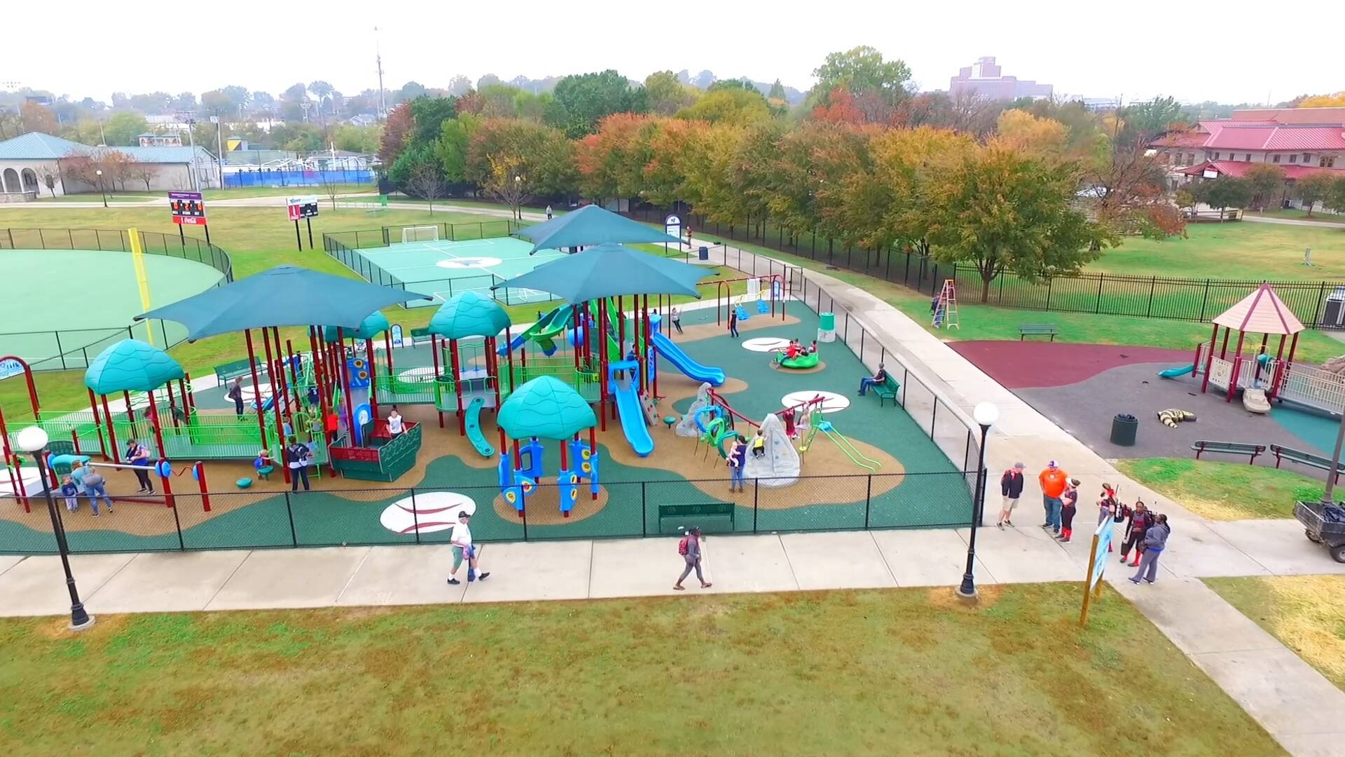 Miracle League Playground Warner Park | Play & Park Structures